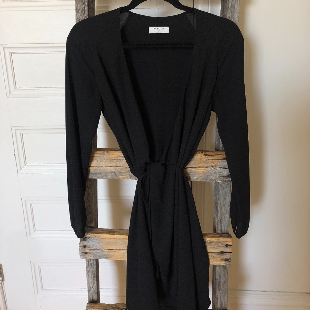 BABATON Black Wallace Dress